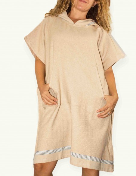 Natte surf poncho