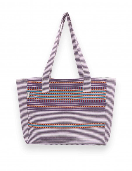 Berber zippered beach bag