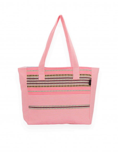 Berber zippered beach bag