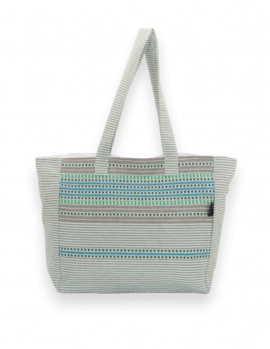 Berber zippered beach bag