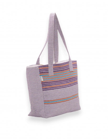 Berber zippered beach bag