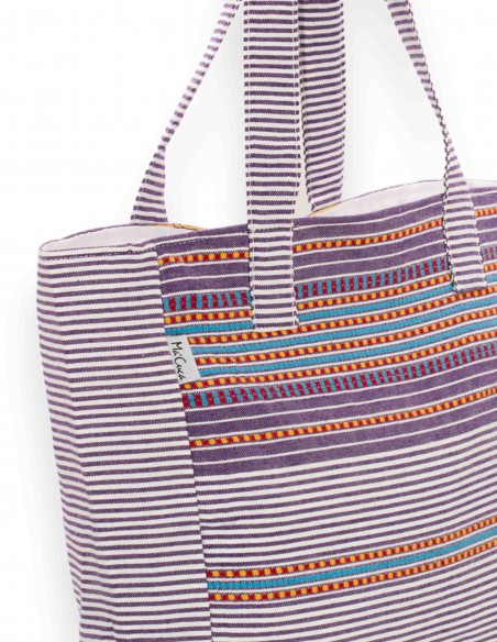 Berber zippered beach bag