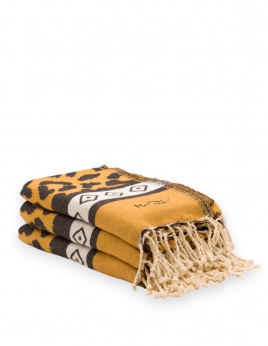 Fouta Leopardo 2x1 m.