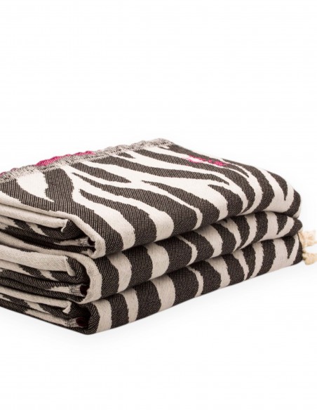 Fouta Zebra 2x1 m.